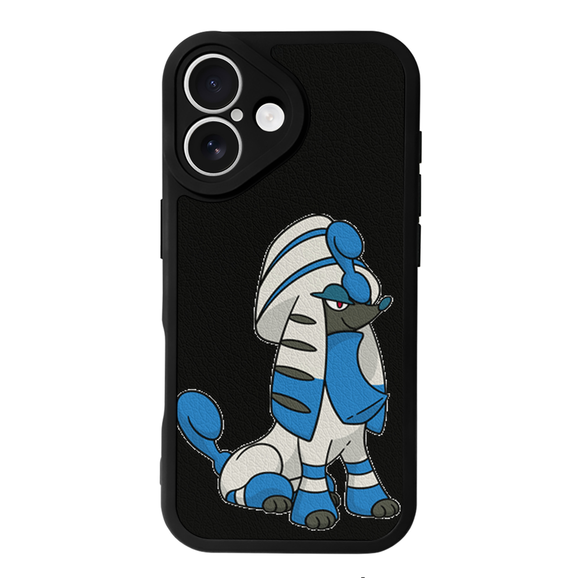 （画像用） ポケットモンスター Pokémon 【iPhone 16シリーズ対応】シリコンスマホケース（レザー調） 材質：シリコン